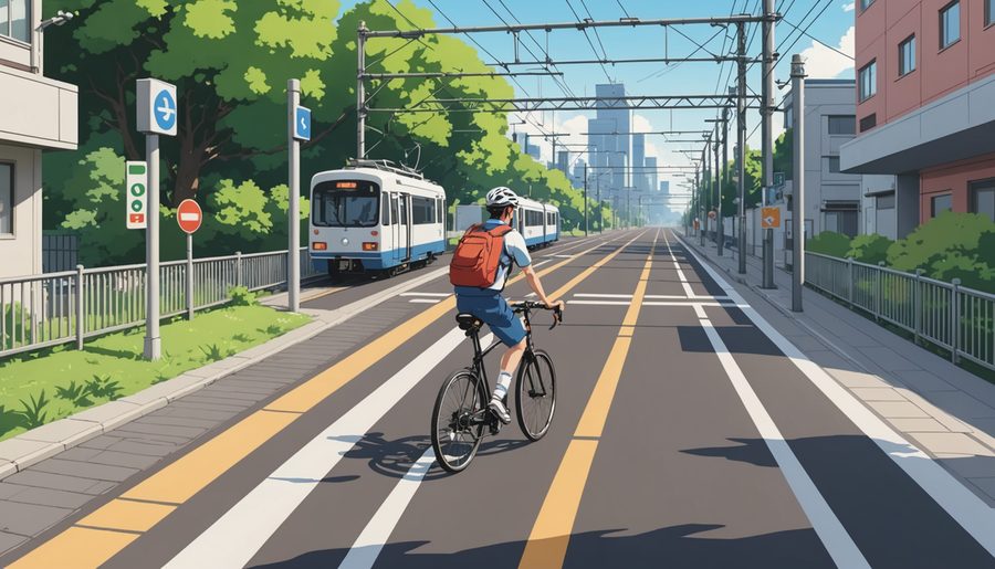 踏切不停止等 のイメージイラスト