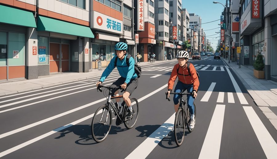 交差点安全進行義務違反 のイメージイラスト