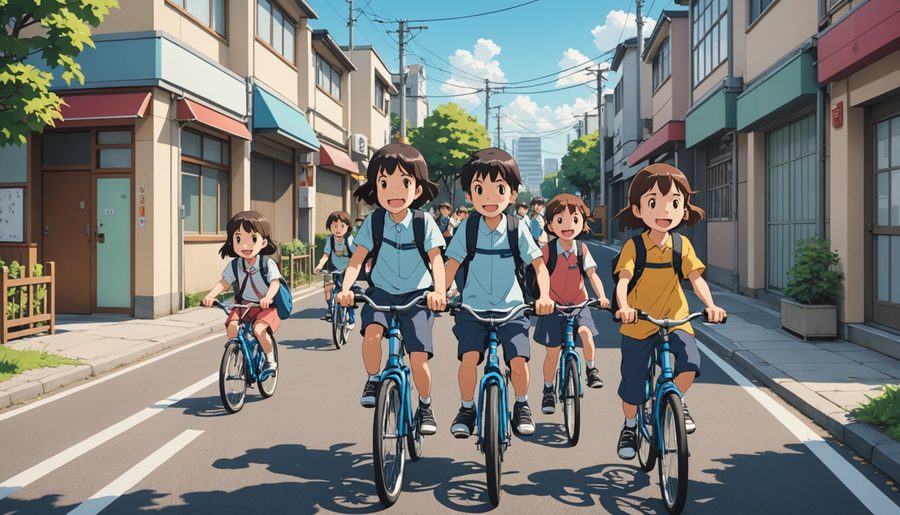 幼児等通行妨害 のイメージイラスト