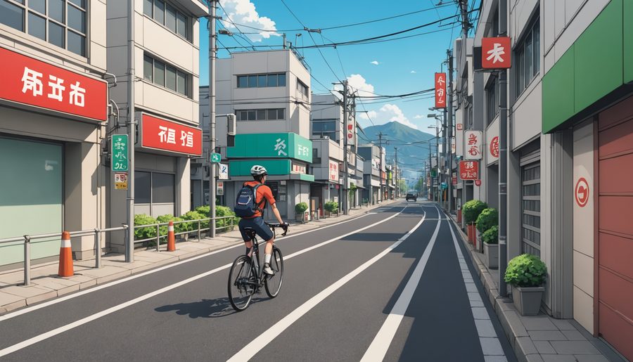 通行許可条件違反 のイメージイラスト