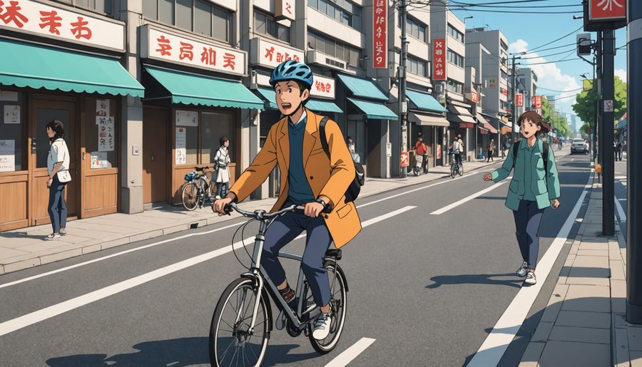警音器使用制限違反 のイメージイラスト