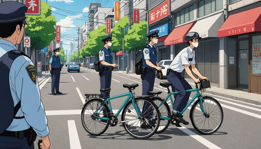 違法停車措置命令違反 のイメージイラスト