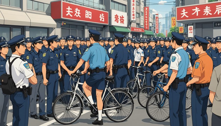 混雑緩和措置命令違反 のイメージイラスト